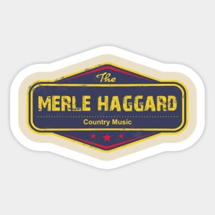 Merle Haggard Sticker